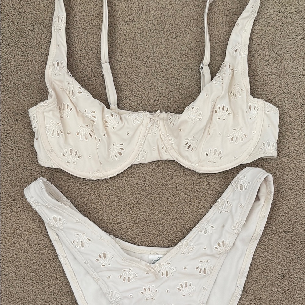 Wild Fable White Bikini Set